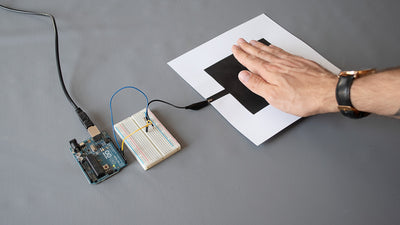Make A Basic Capacitive Sensor For An Arduino Board With Electric Paint