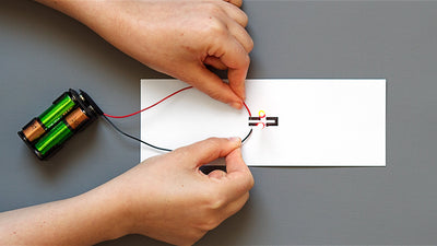 Light Up LEDs With Electric Paint