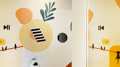 Winnie Chen - A Homemade Interactive Hallway Mural