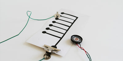 Build A 555 Noise Maker With Electric Paint